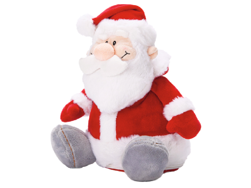 Подарочная упаковка - мягк. игрушка "Мягкий Дед Мороз" 