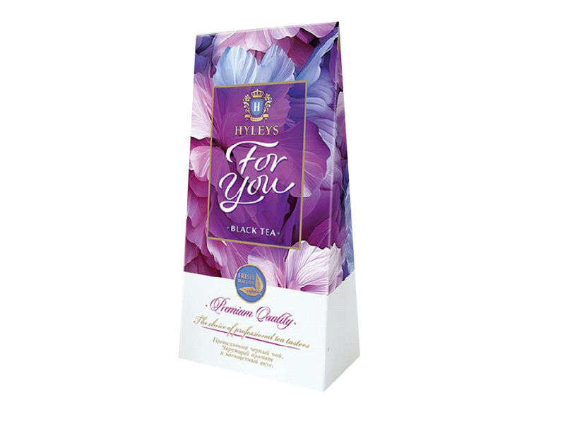 Hyleys / чай "FOR YOU Черный " 50гр (12 шт) 13255