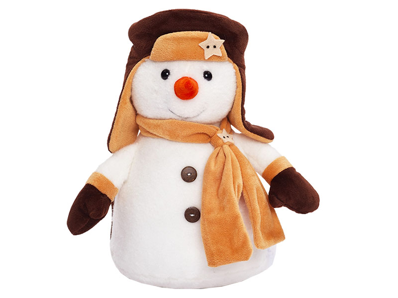 Подарочная упаковка - мягк. игрушка "Снеговик Капучино" 11145