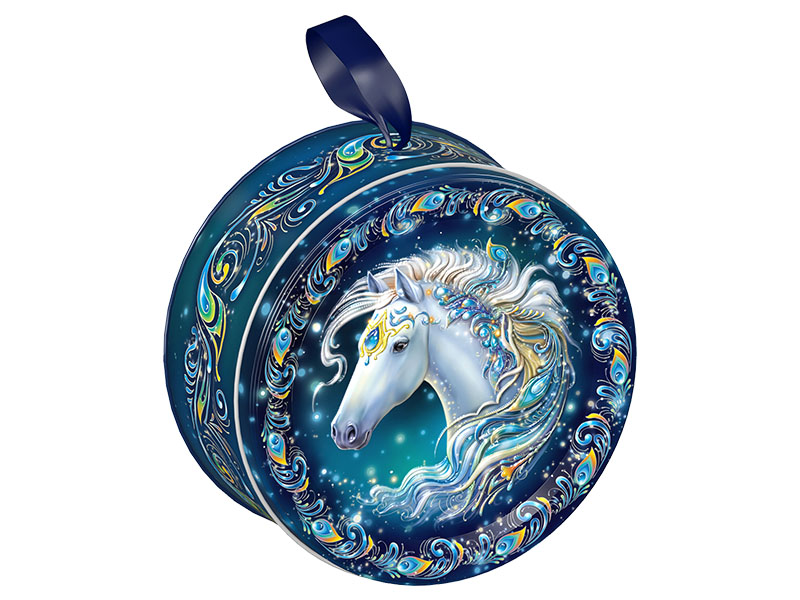 НГ подарок - "Жемчужина" (жесть) 700гр арт.07-01