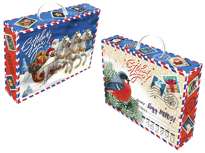 НГ подарок - "Почта" (картон) 1 000гр арт.10-10