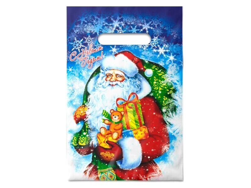 НГ подарок - "Новогодняя метель" (пакет) 600гр арт.06-08