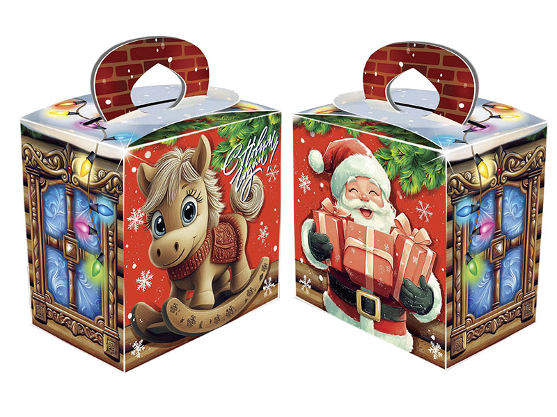 НГ подарок - "Лошадка маленькая" (картон) 300гр арт.02-01