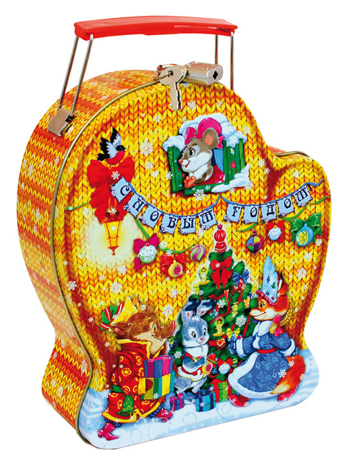 НГ подарок - "Рукавички" (текстиль) 400гр арт.03-04